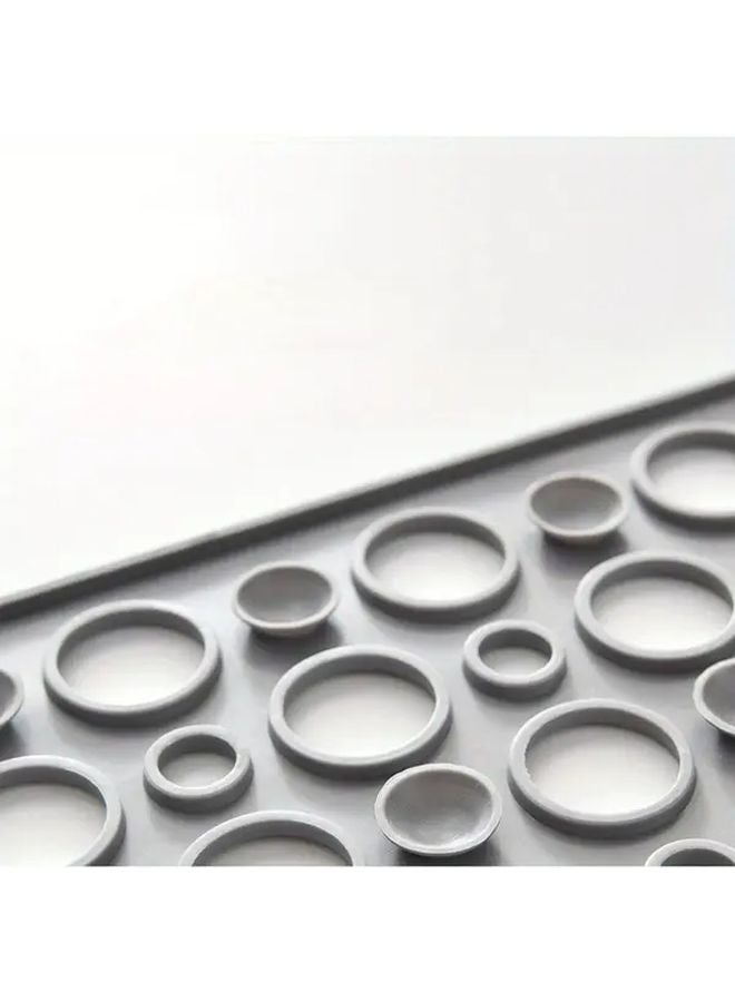 11 Pcs Bathroom Set Super Absorbent Shower Mat And 10 Disposable Drain Covers PCV Fiber Anti Slip Clog Prevention - Image 4